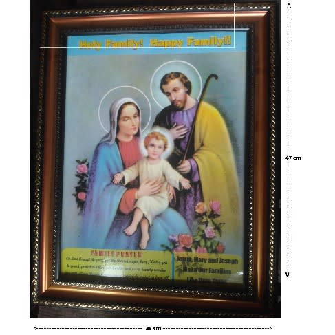 Holy Family Picture Frame