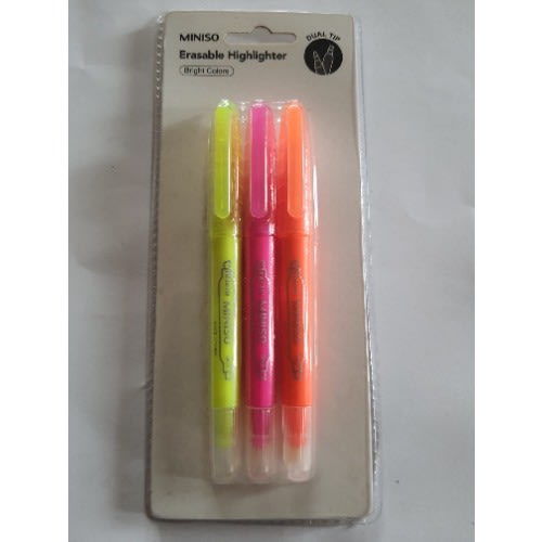 Erasable Highlighter - Set Of 3
