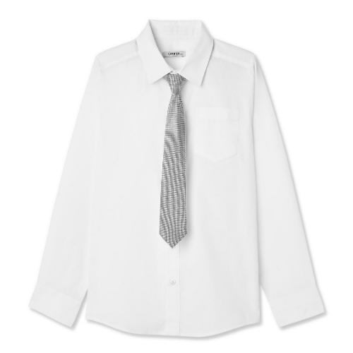 Boys' Woven Shirt And Tie