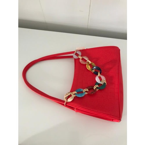 Ladies Mini Hand Bag - Red