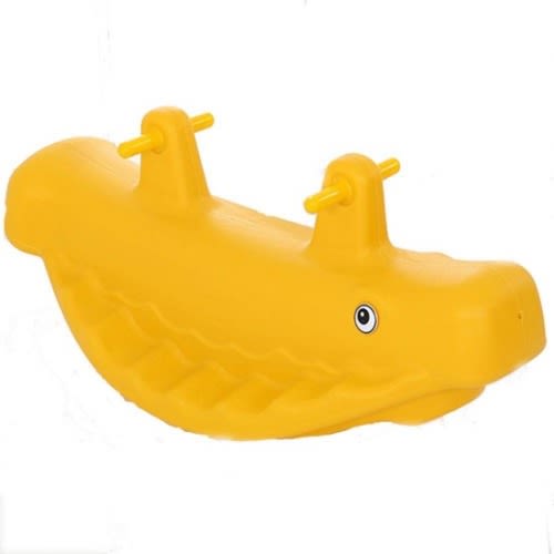 Bubbas - Whale Teeter Totter - Yellow