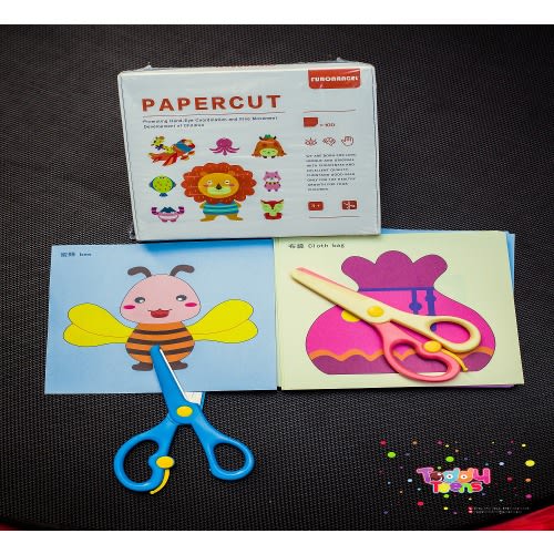 Kids Paper Cutting And Diy Manual Materials Puzzle Origami - Kindergarten Educational  Sets