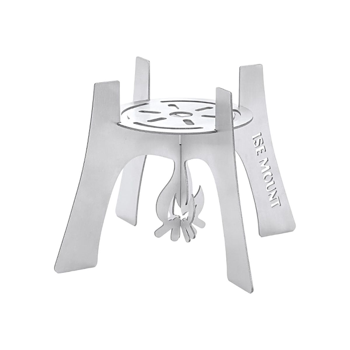 Four-legged Stove Stainless Steel Stove Bracket Silver