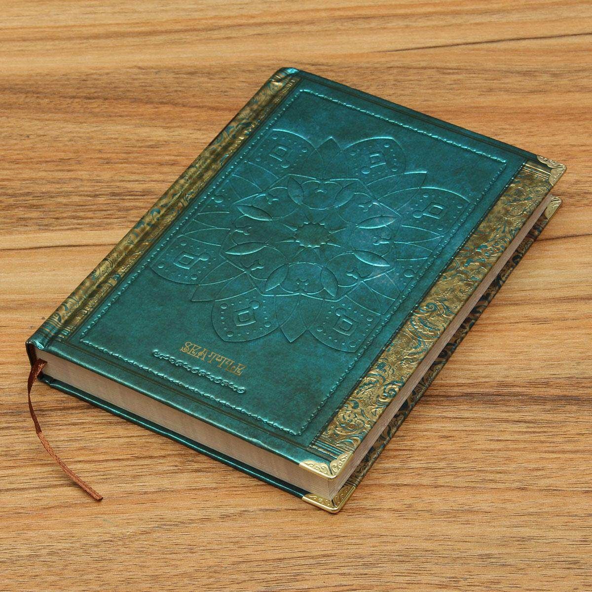 New Seattle Vintage Harcover Notebook Dairy Journal For Gift Four Covers One Sizes Green