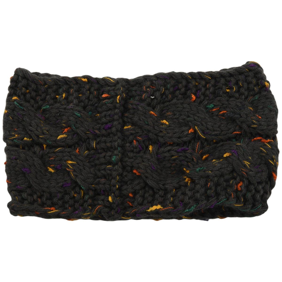 Dark Gray Yarn Color Spring Winter Ear Warmer Headband For