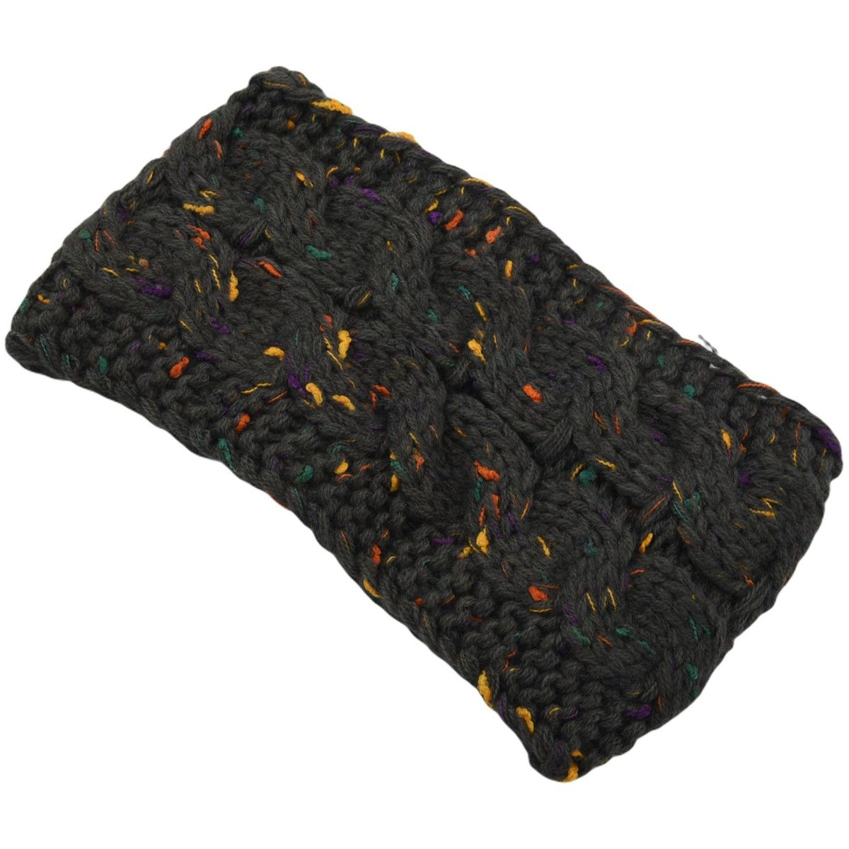 Dark Gray Yarn Color Spring Winter Ear Warmer Headband For