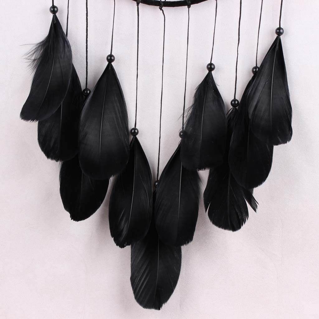 Handmade Lace Dream Catcher Feather Bead Hanging Decoration Gift #10
