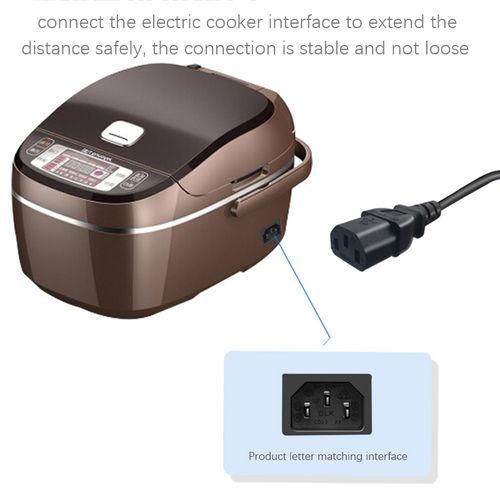 Power Cord, Iec320 C13-C14 Heat-Resistant