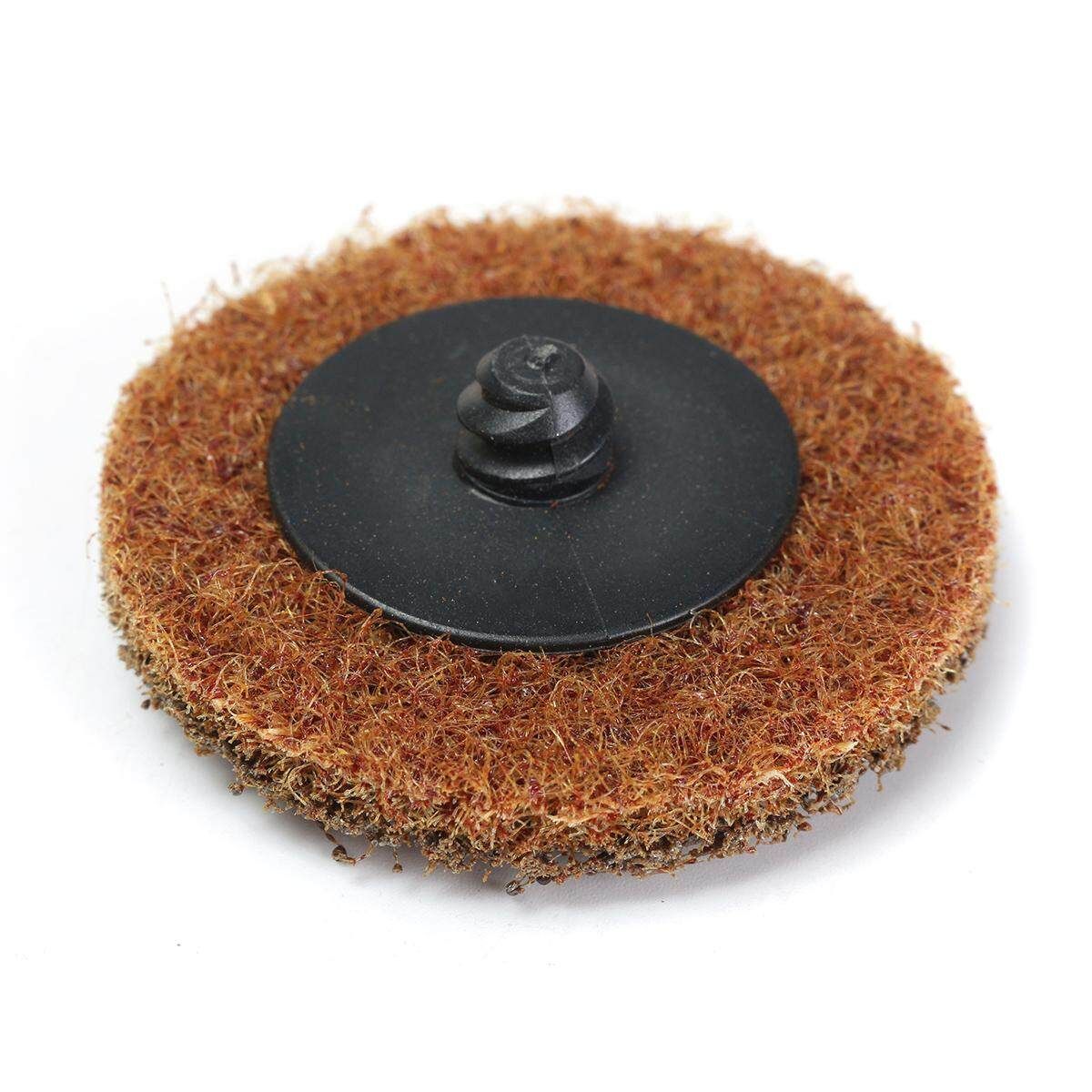 10Pcs 2inch 50mm Coarse Surface Sanding Disc Pad Roll Lock For Roloc Holder