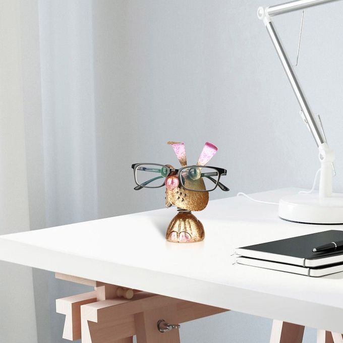 Rabbit Shaped Eyeglass Rack Glasses Eyewear Holder Animal