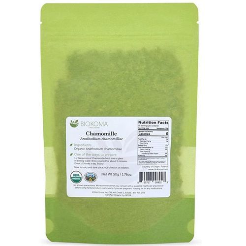 Chamomile Dried Flowers 50g 100% Pure And Organic