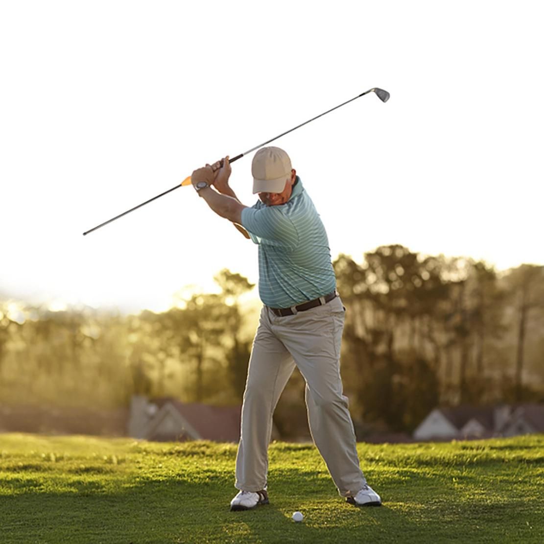 Golf Swing Training Golf Assisted Swing Trainer Swing Detection Hitting Stick for Women