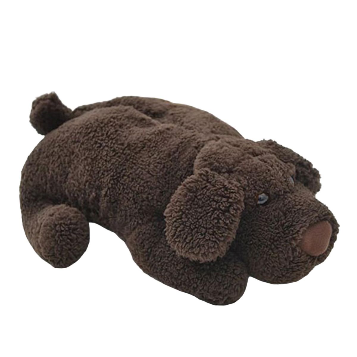 Tissue Organizer Cover Cute Plush Teddy Dog Shape Paper Container Case Coffee
