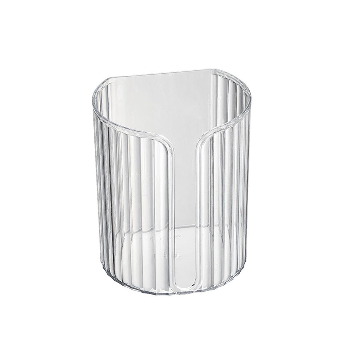 Napkin Dispenser Wall Hanging Napkin Storage Case with Traceless Sticker Transparent