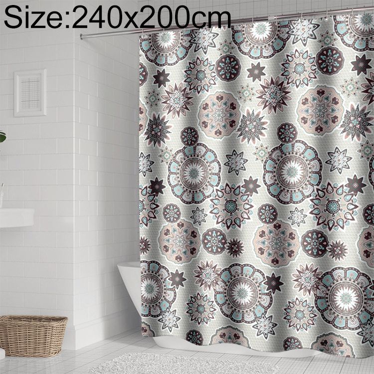 Bohemian Mandala Shower Curtains