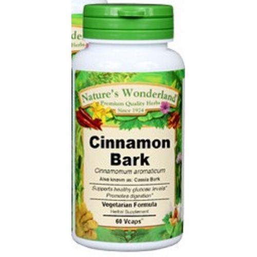 Cinnamon Bark 575 Mg, 60 Caps
