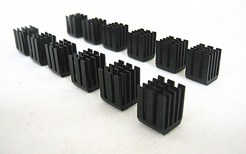 Fast 12pcs/lot Mos Tube Heatsink Higher Heat Dissipation