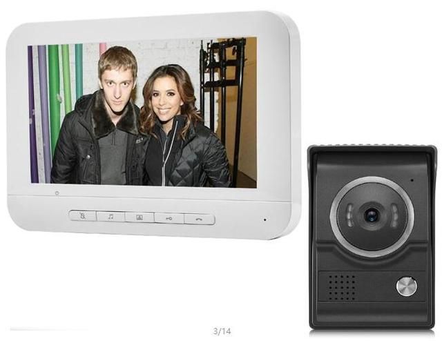 Video Door Phone Intercom Camera System Video Call Panel