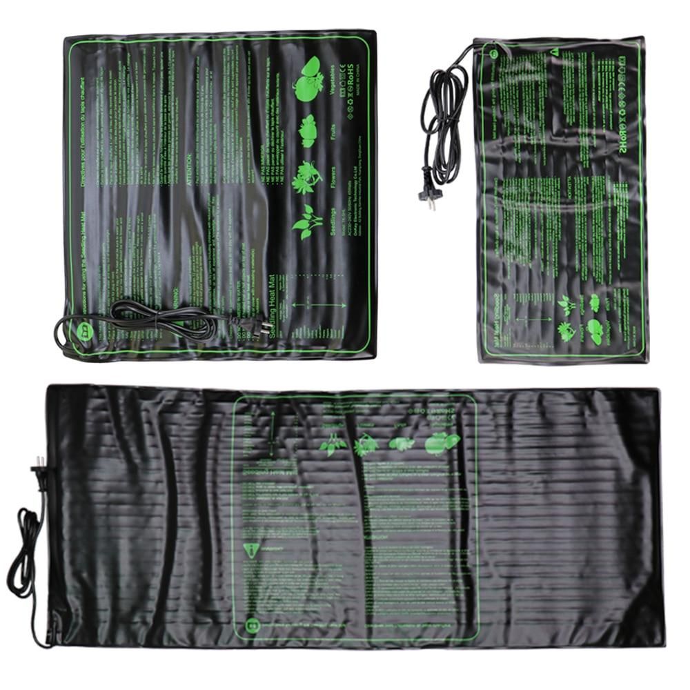 Seedling Heating Pad 3 Sizes Waterproof Seed Plant Germination Reproduction Cloning Starter Mat 100/ 45/17.5Watt Garden Supplies