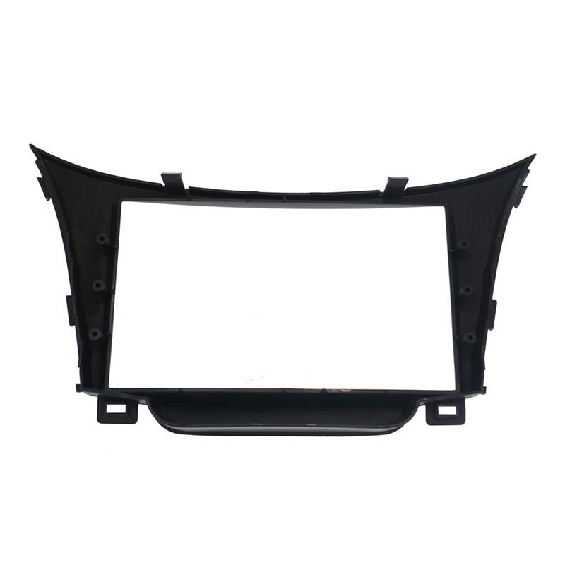 Double DIN Car Radio Panel Plate Stereo Dash Kit for I30 201