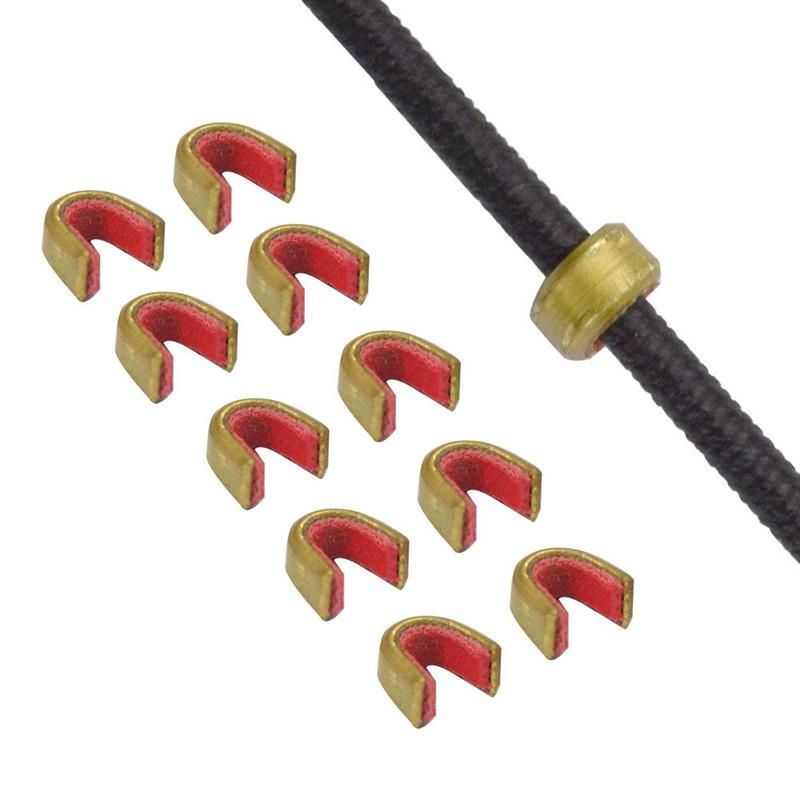 Archery Bow Strings Buckle Clip Copper Nocking Point