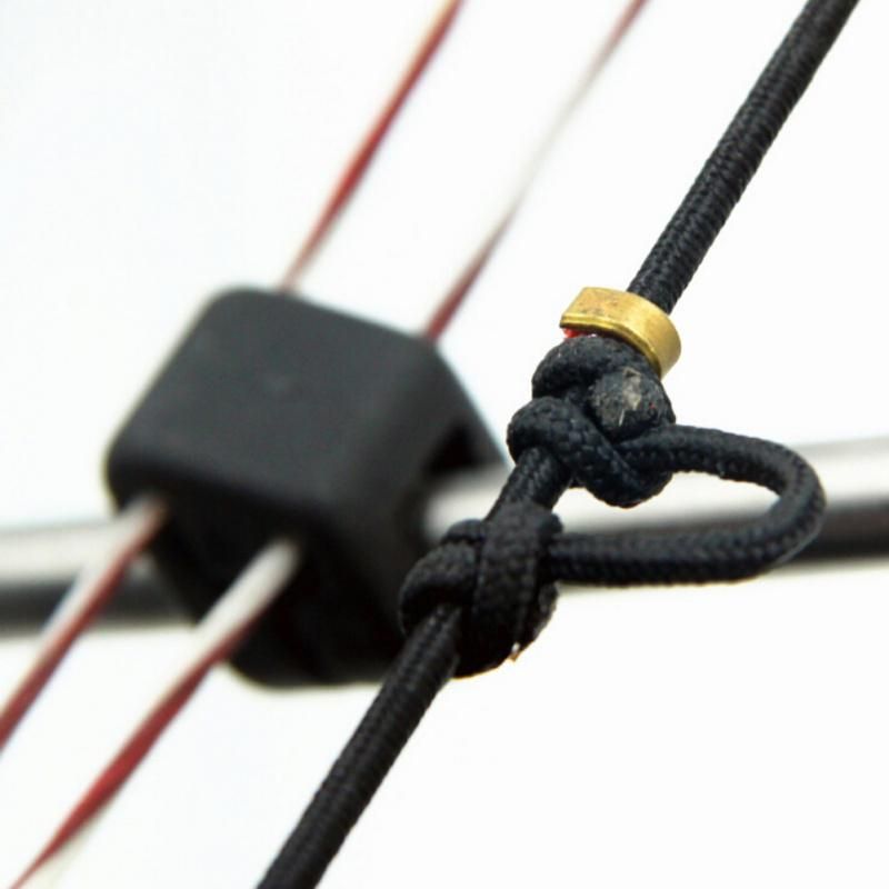 Archery Bow Strings Buckle Clip Copper Nocking Point