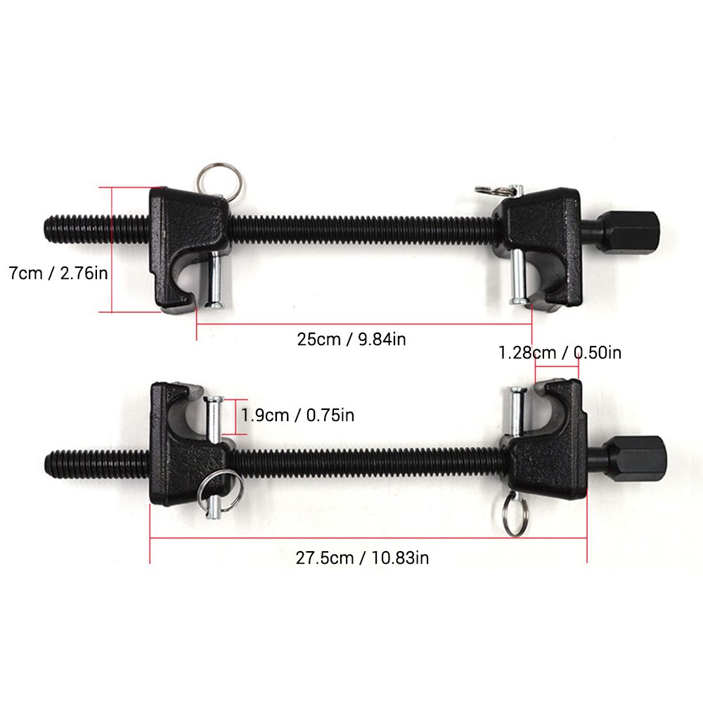 2 Pack Coil Spring Compressor Tool With Plastic Box