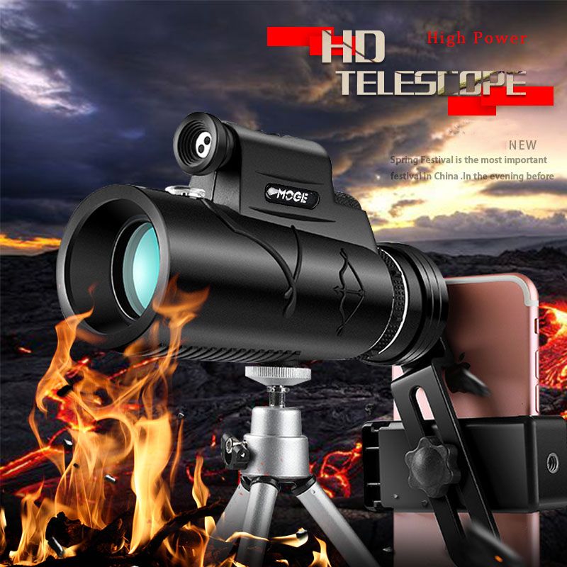 Monoculars Powerful With 50x60 HD Professional Telescope