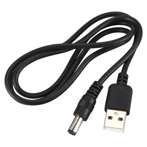 USB Cable 5.5mm / 2.1mm 5V DC Barrel Jack Power