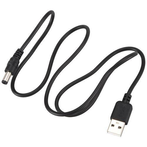 USB Cable 5.5mm / 2.1mm 5V DC Barrel Jack Power
