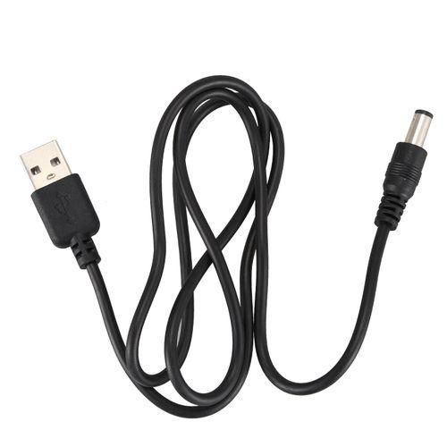USB Cable 5.5mm / 2.1mm 5V DC Barrel Jack Power