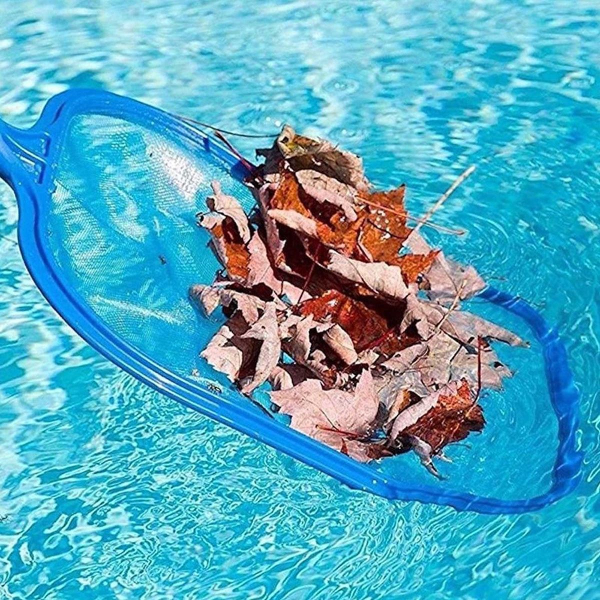 Pool Leaf Rake Fine Mesh Frame Net Swimming Pool Floating