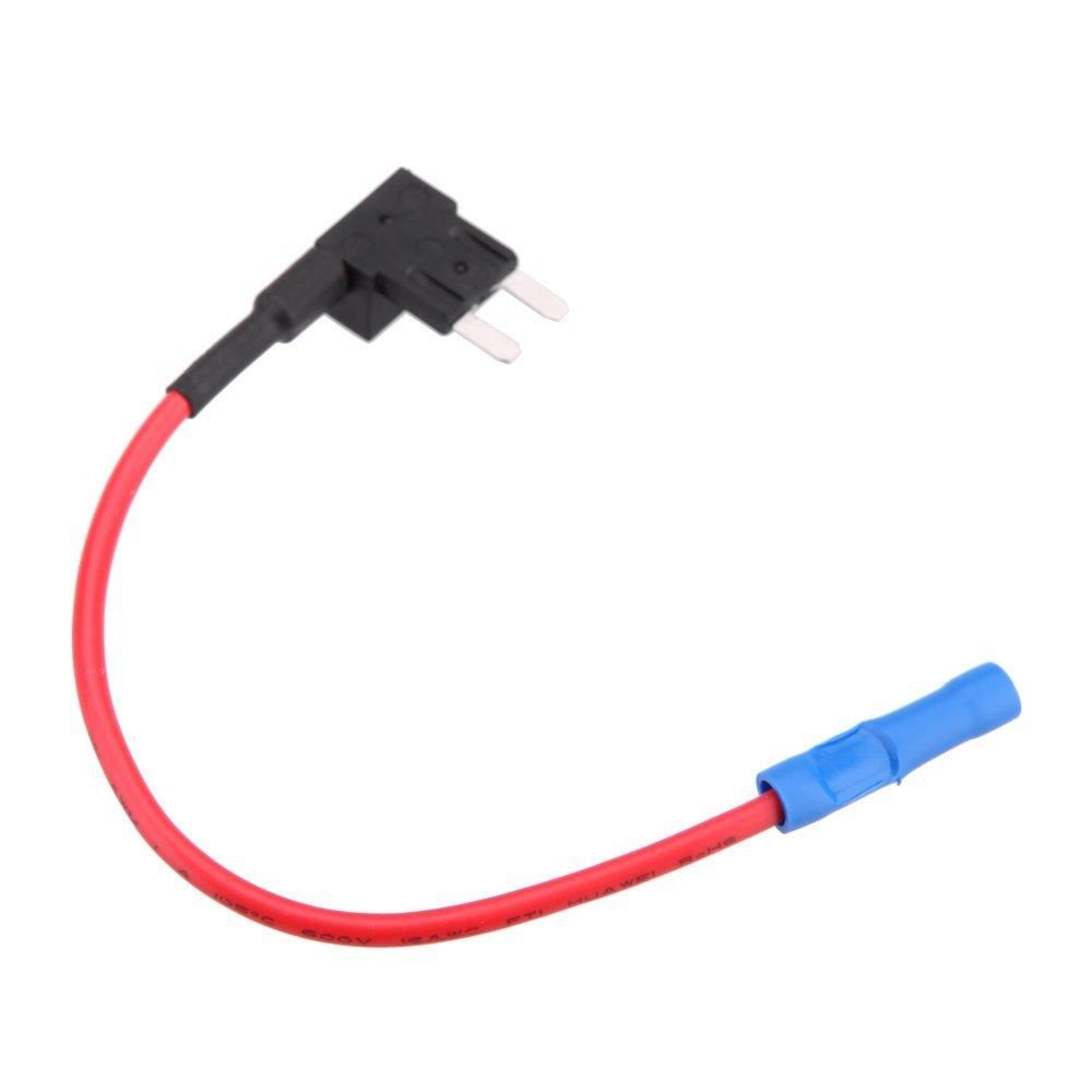 Multicolor 2-Insert  fuse adapter voltage tap for Automotive Fuses APS ATT Mini low profile