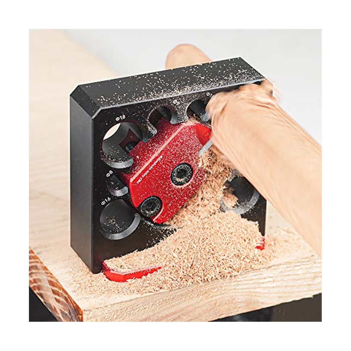 Electric Drill Carbide Inserts Dowel Maker High Speed Dowel Cutter Dowel Plate (Metric 8 Holes)