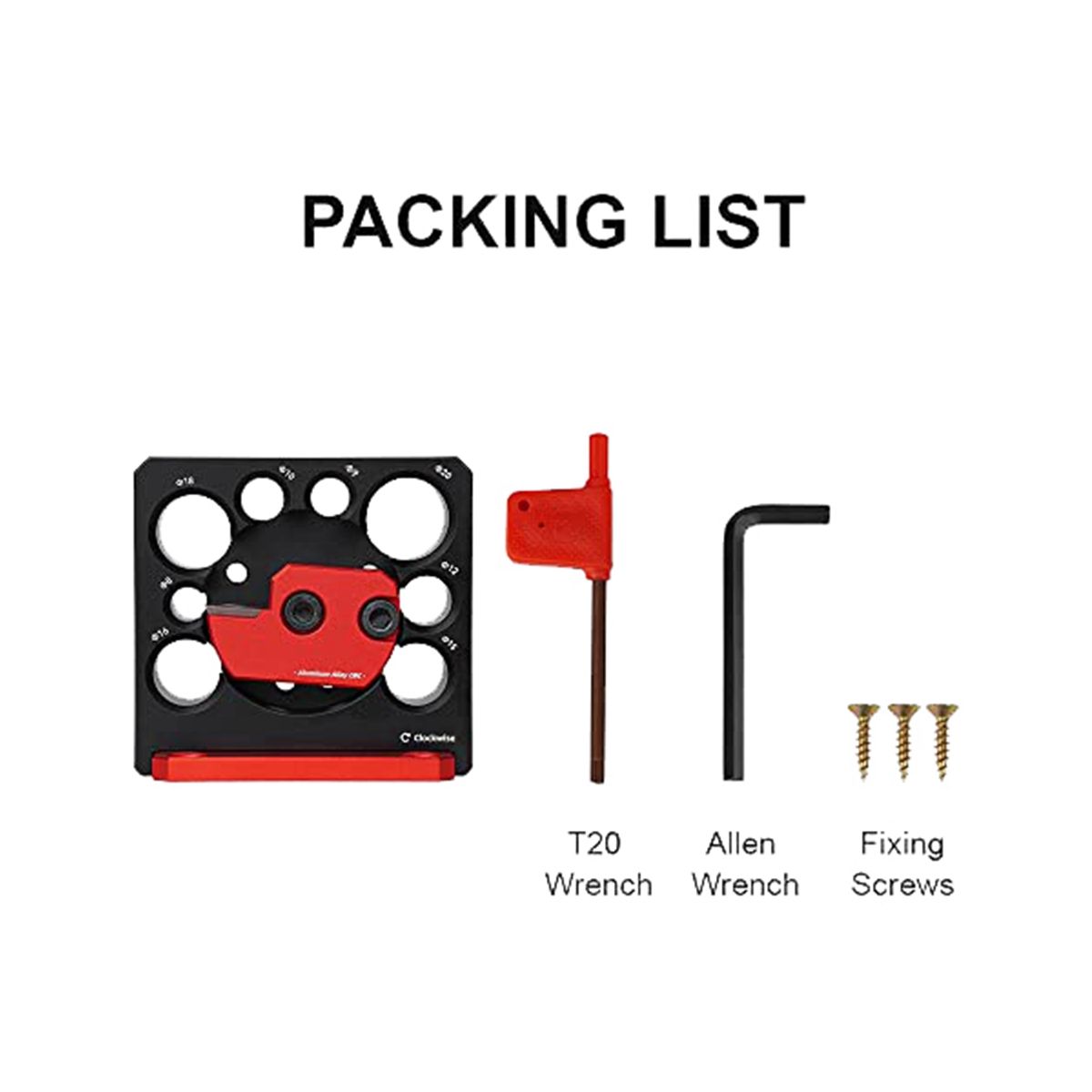 Electric Drill Carbide Inserts Dowel Maker High Speed Dowel Cutter Dowel Plate (Metric 8 Holes)