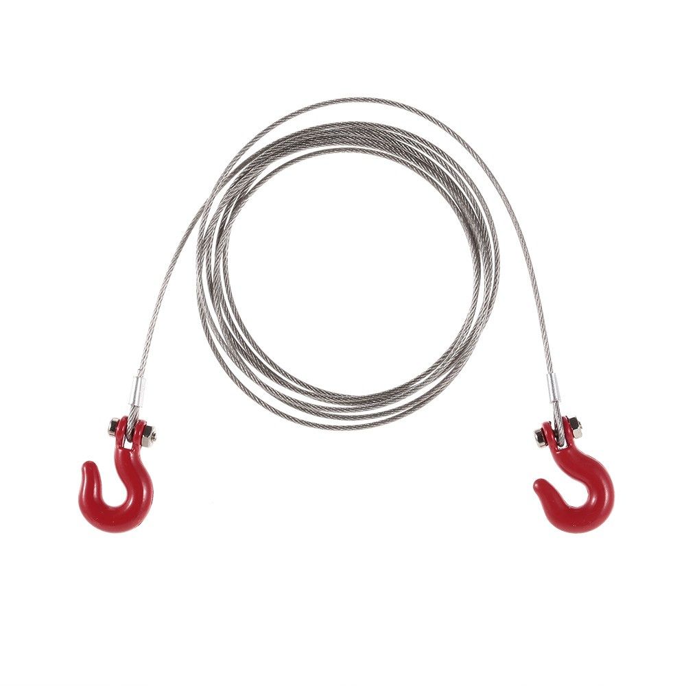 1/10 RC Trailer Hook Tow Chain Shackle For Axial SCX10 TF2