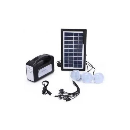 Solar Power Led Lamp Lighting System With Usb Power Bank & Lamp