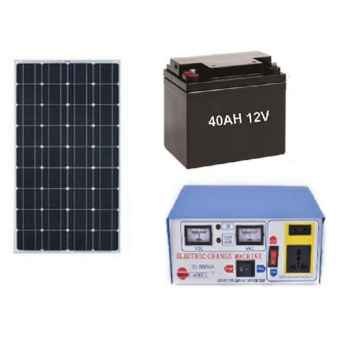 Home Solar Lighting System For Tv - Laptop And Lights - 500W