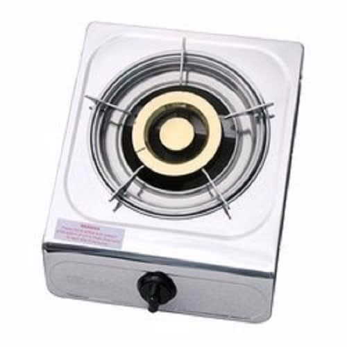 Automatic Single Burner Gas Stove - Silver