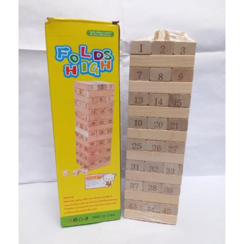 Fold High Wooden Jenga