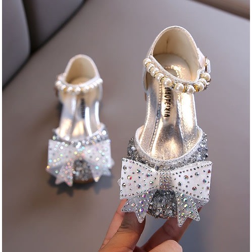 Girls Glittering Dress Shoe