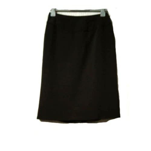 Short Sleeves Formal Skirt Suit - Brown