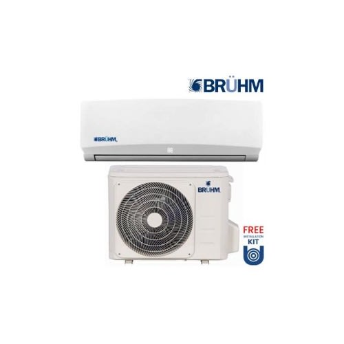 1hp Split Unit Inverter Ac With Installation Kits - R410 Gas