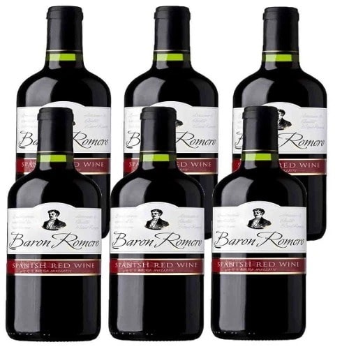 Red Wine - 750ml X6