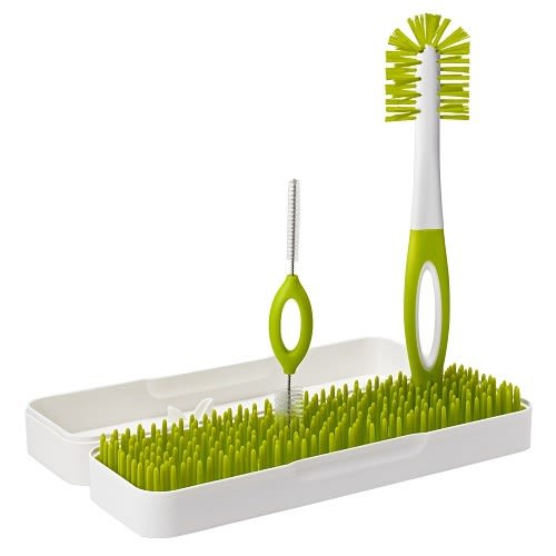 Trip Compact Bottle Drying Rack  Plus  2 Travel Bottle Brush