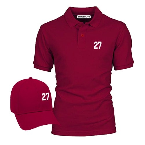27 Polo & Cap Bundle  - Wine, Wine
