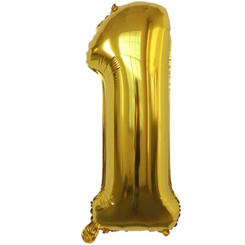 32inch Balloon Birthday Decorations Age 1