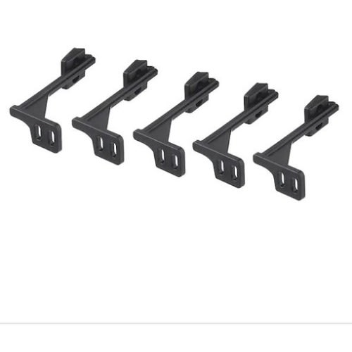 Patrull Drawer/cabinet Catch - Set Of 5 - Black