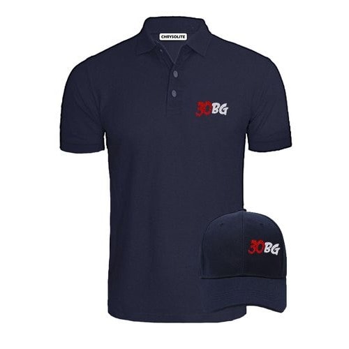 30 Billion Gang Polo & Cap Bundle - Navyblue, Navyblue