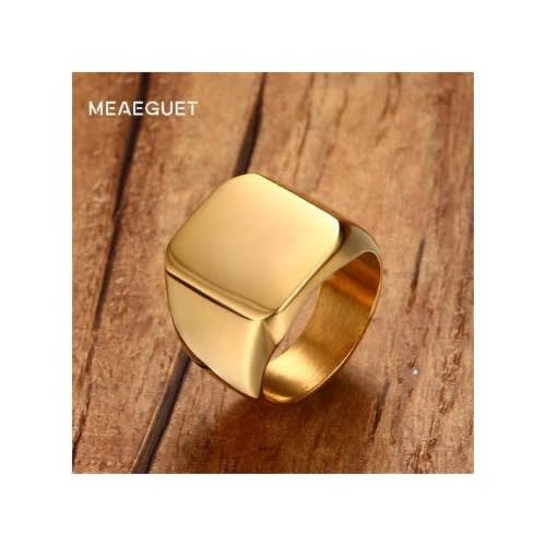 Bold Ring For Men - Gold